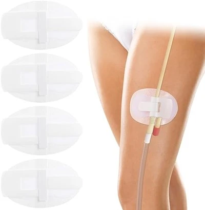 Self Adhesive Catheter Tube Urinary Leg Bag Holder Sticker